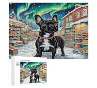 Terrier de Boston Puzzles 300 Pièces Educa Art Animaux Sauvages Chiens Relaxation & Décoration Intérieure Challenge pour Famille Assemblage Amusant Qualité Supérieure 300 PCS