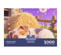Terrier de Lakeland 1000 Pièce Puzzle Jeu De Famille Créatif Chien de Compagnie Jigsaw Puzzle Jeu De Défi Unique pour Adultes Et Enfants 70x50cm/1000pcs