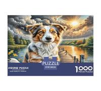 Terrier de Lakeland Puzzle 1000 Pièces Educa Jouet en Cadeau Unique De l'art De La Décoration Jeu Éducatif Challenge Toy Adultes Et Enfants À Partir De 14 Ans 38x26cm/1000pcs