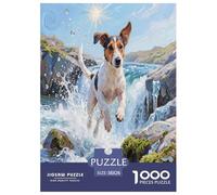 Terrier de Lakeland Puzzle 1000 Pièces Jouets Multicoloured Pets Mignons Décoration D'intérieur Amusement pour Adultes Enfants 38x26cm/1000pcs