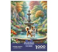 Terrier de Norwich 1000 Pièce Puzzle Jeu De Famille Créatif Chien de Compagnie Jigsaw Puzzle Belle Décoration Puzzle pour Adultes Et Enfants 38x26cm/1000pcs