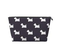 Terrier des Highlands de l'Ouest, Trousse de Toilette Trousse de Maquillage Sac à cosmétiques Trousse de Toilette de Voyage Portable