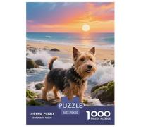 Terrier du Norfolk1000 Piece Jigsaw Puzzles for Adults and Kids Family Game Pet mignonChallenging for Home Decoration Great Gift Idea70x50cm/1000pcs