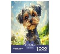 Terrier du Yorkshire Puzzle 1000 Pièces Educa Jouet en Bois Divertissement Créatif De l'art De La Décoration Jeu Éduchatif Challenge Toy Adultes & Enfants des 14 Ans 70x50cm/1000pcs