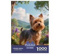 Terrier du Yorkshire1000 Piece Jigsaw Puzzle for Adults and Kids Educational Games Pet mignonFun and Challenging Home Decors Great Gift Idea38x26cm/1000pcs