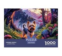 Terrier du YorkshirePuzzle The Art of Colour: We are Better at Home - Pet Chien1000 Pieces, Full Colour Series, Perfectly Matching Pieces, for Adults and Children from 12 Years 70x50cm/1000pcs