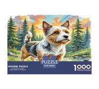 Terrier écossais 1000 Pièces Puzzle pour Adultes Jeu Stimulant Divertissement Apaisant Cultiver l'esprit D'équipe Cadeaux pour Adultes 38x26cm/1000pcs