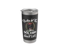 Terrier écossais à bascule pour chien Mom and Aunt Life Gobelet isotherme en acier inoxydable double paroi