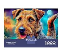 Terrier Irlandais (20)_2 1000 Pièces Puzzle Classique Relax Jeux Fantastique Puzzles Jeu Cadeau Unique pour La Famille Amis 52x38cm/1000pcs