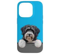 Terrier tibétain Mignon Amoureux des Chiens Coque pour iPhone 14 Pro