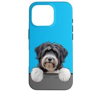 Terrier tibétain Mignon Amoureux des Chiens Coque pour iPhone 16 Pro