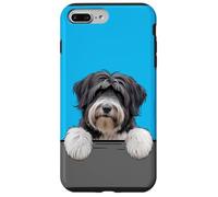 Terrier tibétain Mignon Amoureux des Chiens Coque pour iPhone 7 Plus/8 Plus