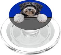 Terrier tibétain Mignon Amoureux des Chiens PopSockets PopGrip pour MagSafe