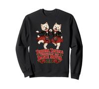 Terriers, Tissage à Carreaux et mouvements de Danse terrifiquement Mauvais Sweatshirt