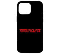 Terrificante, agghiacciante. Ironia per veri duri (Forse) Coque pour iPhone 16 Pro Max