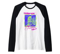 Terrifier 2 Neon Who's Laughing Art The Clown Horror Movie Manche Raglan