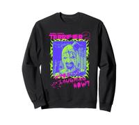 Terrifier 2 Neon Who's Laughing Art The Clown Horror Movie Sweatshirt