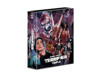 Terrifier 3 Mediabook Cover Uncl. Fr. Teil 2 4K UHD - 3 Disc Edition