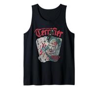 Terrifier Cards and Dice Art The Clown Bloody Knife Horror Débardeur