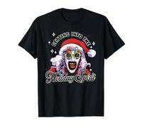 Terrifier Holiday Spirit Santa Illustration Horror Movie T-Shirt