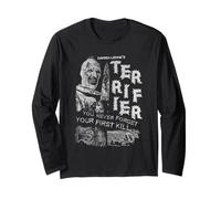 Terrifier Never Forget Your First Kill Art The Clown Horror Manche Longue