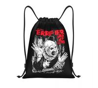 Terrifier Poster de film++ Sac à dos à cordon pour femmes Sport Sac de sport Sac d’entraînement pliable