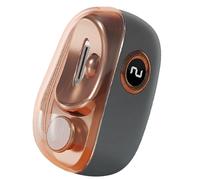 Terrimer électrique rechargeable - coupe-ongles, coupe-ailettes LED, conception de lame de sécurité intelligente | Boîte de rangement de rotation silencieuse portable pour les personnes âgées