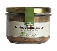 TERRINE CAMPAGNARDE AU SEL DE GUÉRANDE 180G, MAISON PATIGNAC, UNITÉ