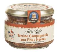Terrine campagnarde aux fines herbes - Pot 200g