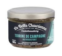 Terrine de campagne au roquefort