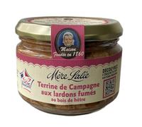 Terrine de campagne aux lardons fumés - Pot 180g