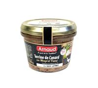 Terrine de canard au magret fumé - Bocal 180g