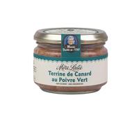 Terrine de canard au poivre vert - Pot 180g