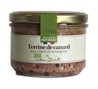 TERRINE DE CANARD AUX CÈPES ET ARMAGNAC 180G, MAISON PATIGNAC, UNITÉ