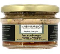 Terrine Foie-gras 50% aux Morilles & Armagnac, 110 g