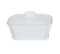 Terrine Foie Gras + couvercle 600G Porcelaine Blanc