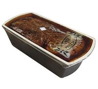 Terrine Forestière 2,3 Kg - Terrine de Foie de Porc aux Cèpes cuite à la Graisse de Canard - Terrine en Grès - Viande Origine France