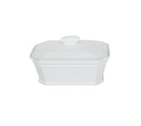 Terrine N.3 rectangle 14,5x11,5 cm 420 g - - Blanc - Porcelaine