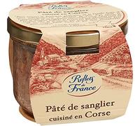 Terrine Sanglier Supérieur Cuit aux reflets Corse France Reflets De France-Pate de sanglier Superieur Cuisine en Corse reflets de France - 180 gr - 4 services
