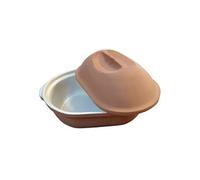 Cocotte en terre cuite ovale 4,2 L Baumalu Baumalu