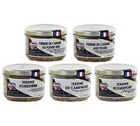 Terrines Assortiment de 5 - Charcuterie du Sud-Ouest - Viande Origine France