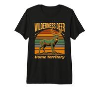Territoire de Chasse pour Animaux Sauvages T-Shirt Haut de Gamme