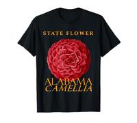 Territoire de l'Alabama Fleur Camélia Japonica T-Shirt
