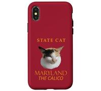 Territoire du Maryland Cat The Calico Coque pour iPhone X/XS