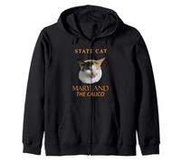 Territoire du Maryland Cat The Calico Sweat à Capuche