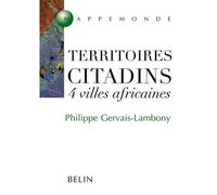 Territoires Citadins - 4 Villes Africaines