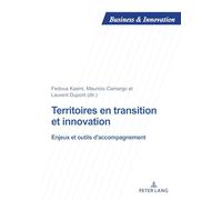Territoires en transition et innovation – Enjeux et outils d'accompagnement – Peter Lang