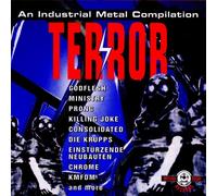TERROR - AN INDUSTRIAL METAL COMPILATION (REISSUE, 2 VINYL LP+CD NEUF