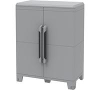 Terry - Transforming Modular 2, Armoire à 2 portes Multifonction, Meuble Imperméable, pour Intérieur et Extérieur, 78X43,6X101,6 cm