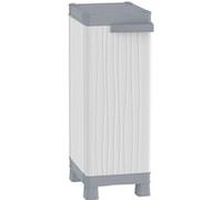 Terry Base 350 UW Armoire d'Intérieur et d'Extérieur, 2 Étagères Réglables, Gris, 35x43,8x97,6 cm Gris